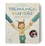 "Jonas Kozi, Joëlle Tourlonias: TRENNUNGS-SCHMERZ. Ein liebevolles Ritual für die KITA-EINGEWÖHNUNG." Kinderzeichnung zeigt ein Kind, das zwei Hände hält.