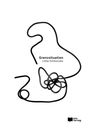 „Grenzsituation“ von Lidija Dimkovska. Abstrakte schwarze Linien auf weißem Hintergrund und ein Logo von eta Verlag.