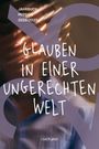 Text: "JAHRBUCH MISSION 2026/2027 GLAUBEN IN EINER UNGERECHTEN WELT ruach.jetzt". Unscharfe Person, Schatten und Lichtspiele.