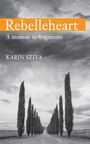 „Rebelleheart: A memoir in fragments“ von Karin Sziva. Gerade Zypressenallee unter wolkenverhangenem Himmel.