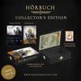 „Hörbuch Collector's Edition“, USB-Stick, Booklet, Schlüsselanhänger, Sammlerbox mit Golddruck, www.dragonsdestiny.com
