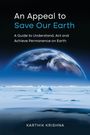 An Appeal to Save Our Earth. Eisige Landschaft mit Erdkugel im Hintergrund. Autor: Karthik Krishna.