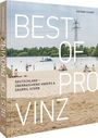 "BEST OF PROVINZ" und "DEUTSCHLAND - ÜBERRASCHEND ANDERS & SKURRIL SCHÖN". Sandstrand mit See und Badegästen.