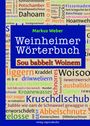 Markus Weber: Weinheimer Wörterbuch, Buch