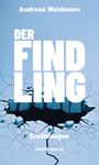 "Der Findling" von Andreas Weidmann. Eine gesprungene Eisfläche, die in einen dunklen Abgrund fällt.
