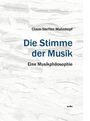 „Claus-Steffen Mahnkopf: Die Stimme der Musik – Eine Musikphilosophie“. Weißer Hintergrund mit abstrakten Grautönen.