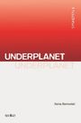 Texte auf rotem Grund: "SYNKOPEN 6", "UNDERPLANET". Unten: "Xenia Benivolski", "wolke". Oben rot, unten weiß geteilt.