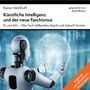 Text: "Rainer Mühlhoff: Künstliche Intelligenz und der neue Faschismus. Ergänzte und aktualisierte Neuausgabe."   
Illustration: Roboter mit digitaler Kugel.