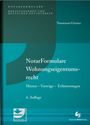 „NotarFormulare Wohnungseigentumsrecht, 4. Auflage.“ Grüner Hintergrund, dezentes Quadrat-Design, Verlagssignet.