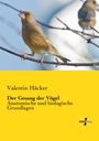 Valentin Häcker: Der Gesang der Vögel, Buch