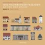 "Naumburg 1000 Jahre, 1000 Naumburger Fassaden, Band 3, 0401-0600, mit Textbeiträgen von Katrin Linke." Verschiedene Gebäudeabbildungen auf beigem Hintergrund.