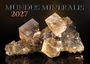 "MUNDUS MINERALIS 2027" in großen Lettern über Kristallen auf dunklem Hintergrund. Logo unten rechts.