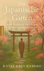 "Der Japanische Garten. Eine Erzählung über Ikigai und die Quellen des Sinns. Katja Kruckeberg." Illustration: Person vor Torii.
