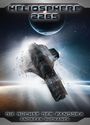 "HELIOSPHERE 2265", "DIE BÜCHSE DER PANDORA", "ANDREAS SUCHANEK". Ein Raumschiff explodiert im Weltraum vor einem Planeten.