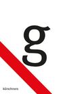 Text: "kürschners". Großes "g" in der Mitte. Roter Diagonalstreifen von unten links nach oben rechts.