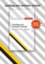 "Landtag von Sachsen-Anhalt", "Kürschners Volkshandbuch", "9. Wahlperiode", "Vorabauflage". Graue Streifen mit gelbem und schwarzem Akzent.