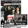 Sonic Seducer Magazin-Cover mit Bildern von Künstlern und Texten über Musikveröffentlichungen. 