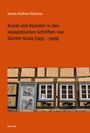 Cover in Orange, Titel: "Kunst und Künstler in den essayistischen Schriften von Günter Grass (1955 – 1999)". Foto eines Fachwerkhauses.