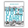 WOLFGANG D. MELZER, ÜBER FAHRT, Thelem. Blaue Schrift auf abstraktem, grauem Hintergrund.