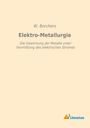 W. Borchers: Elektro-Metallurgie, Buch