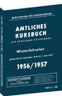 : Kursbuch der Deutschen Reichsbahn - Winterfahrplan 1956/1957, Buch