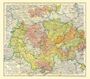 Hermann Habenicht: Politische Karte von THÜRINGEN - Herzogtümer und Fürstentümer 1904, KRT