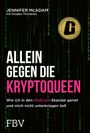 Jennifer McAdam: Allein gegen die Kryptoqueen, Buch