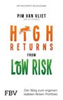 „High Returns from Low Risk“ in orange und grün mit Hase und Schildkröte. Autoren: Pim van Vliet, Jan de Koning.