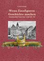 „Wenn Zinnfiguren Geschichte machen“ steht oben. Darunter sieht man ein historisches Stadtbild und Zinnfiguren-Modelle.
