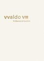 "vvaldo VIII, Vviberat & Rachilt" in goldener Schrift auf beigem Hintergrund.