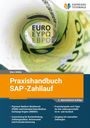 "Praxishandbuch SAP-Zahllauf" auf orangefarbenem Hintergrund mit Euro-Schein im Hintergrund. Oben Logo "Espresso Tutorials".