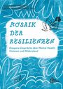 "Mosaik der Resilienzen: Diaspora Gespräche über Mental Health, Visionen und Widerstand." Zeichnung: sitzende Person.