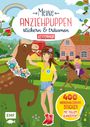 Meine Anziehpuppen - stickern & träumen: Reiterhof, Buch