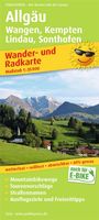 Allgäu, Wangen, Kempten, Lindau, Sonthofen 1:35 000, KRT