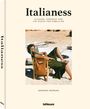 "Italianess - Eleganz, Espresso und ein Hauch von Rebellion" von Georges Desrues. Frau entspannt auf einem Stuhl in der Sonne.