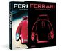 "FERRARI: THE ENDURANCE RACING LEGEND" von Günther Raupp. Cover zeigt ein rotes Auto und eine stilisierte Illustration.