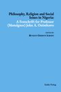 : Philosophy, Religion and Social Issues in Nigeria, Buch