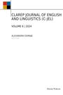 : Clarep Journal Of English And Linguistics (C-Jel), Buch