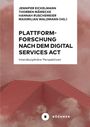 Hannah Ruschemeier: Plattformforschung nach dem Digital Services Act, Buch