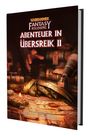 "Warhammer Fantasy Rollenspiel: Abenteuer in Übersreik II" auf dunkler, atmosphärischer Illustration mit mystischen Objekten.