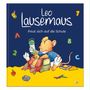 "Leo Lausemaus freut sich auf die Schule." Eine Illustration zeigt eine Maus mit Schulrucksack und Spielzeug.