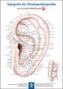 Schnell-Jacob Jin-Sook: Poster - Topografie der Ohrakupunkturpunkte, Div.