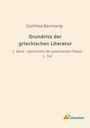 Gottfried Bernhardy: Grundriss der griechischen Literatur, Buch