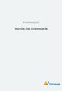 Ferdinand Justi: Kurdische Grammatik, Buch