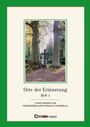 "Orte der Erinnerung, Heft 3. Schriftenreihe vom Förderverein Alter Friedhof Schwerin e.V." zeigt ein Friedhofskreuz zwischen Bäumen.
