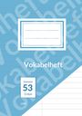 Vokabelheft A5: Vokabelheft A5 liniert - Lineatur 53 - 2 Spalten - 32 Blatt - FSC Papier, Buch