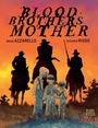 Titel: "Blood Brothers Mother". Namen: Brian Azzarello, Eduardo Risso. Drei Kinder vor drei Reitern bei Sonnenuntergang.