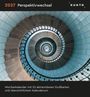 2027 Perspektivwechsel. Wochenkalender mit 53 abtrennbaren Grußkarten und übersichtlichem Kalendarium. Abgebildet: Wendeltreppe.