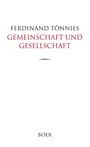 Ferdinand Tönnies: Gemeinschaft und Gesellschaft, Buch