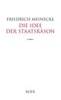 Friedrich Meinecke: Die Idee der Staatsräson, Buch